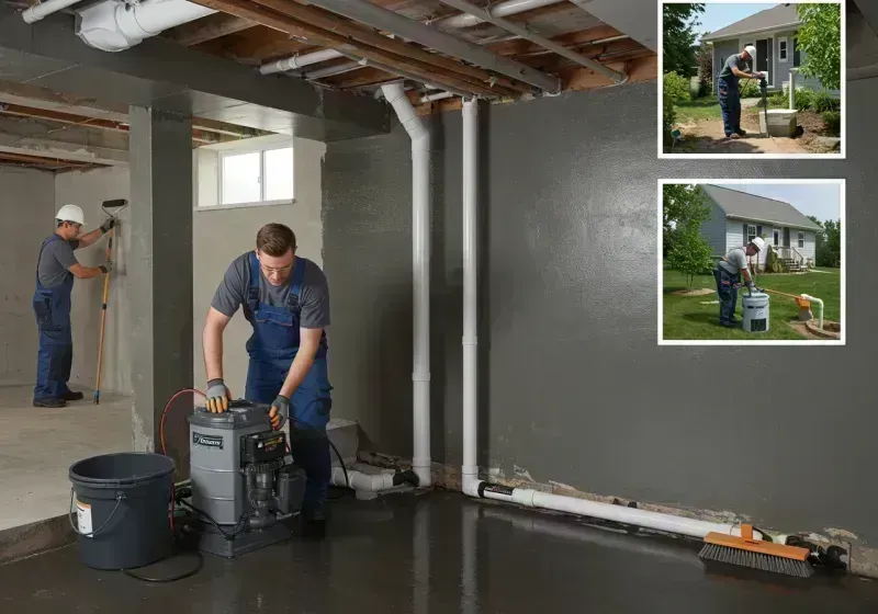 Basement Waterproofing and Flood Prevention process in Des Plaines, IL